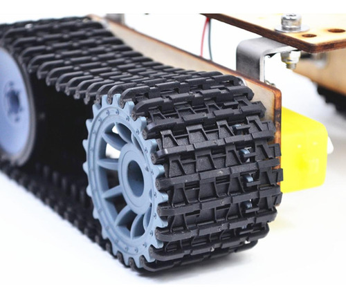 3-9 V Liga Tanque Carro Chassi Trilha Rastreador Kit Diy