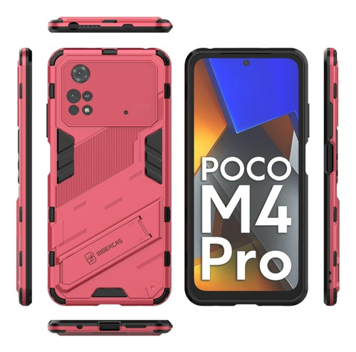 Case Uso Rudo Pengke Para Xiaomi Poco M4 Pro 4g + Mica 9d