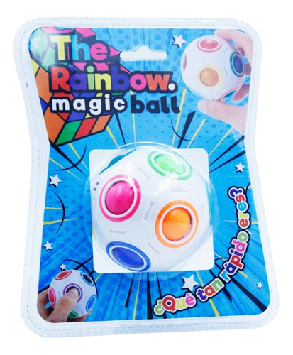 Juguetes Antiestrés:4 Wacky Tracks, 1 Cubo 3x3, 1 Bola Color