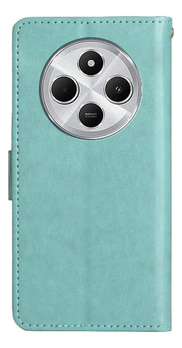 Funda Flip For Xiaomi Redmi 14c Kickstand Correa De Muñeca