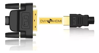 Cable Hdmi 1080p 3d A Dvi 24 + 1 A Hdmi 2 Metros