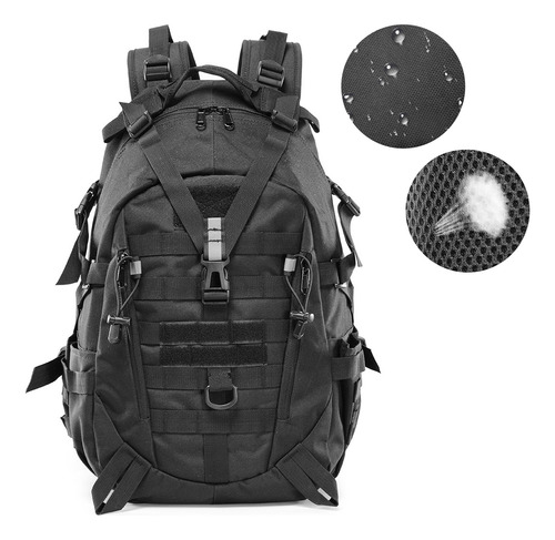 Mochila Tactica De Cámping Impermeable Gran Capacidad 45l