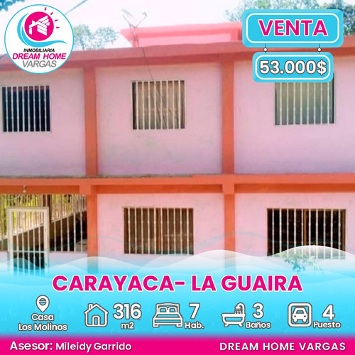 Casa En Venta  Sector Los Molinos, Carayaca  La Guaira