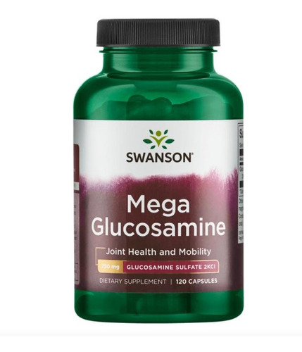 Mega Glucosamina Swanson 750mg 120cap Articulacion Pack De 2