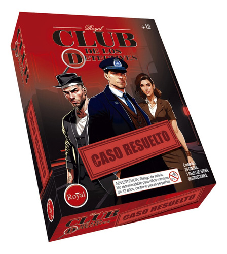 Juego De Mesa Club De Los Detectives Caso Resuelto - Royal