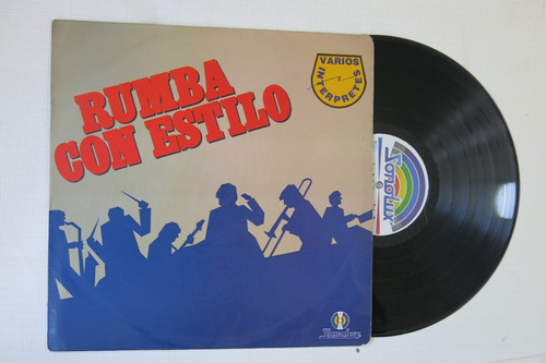 Vinyl Vinilo Lp Acetato Rumba Con Estilo Harvey Ray Salsa 