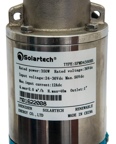 Imagem 5 de 7 de Bombeamento Água Solar Helicoidal 40mca 4 Pol 4 - 15m³/dia