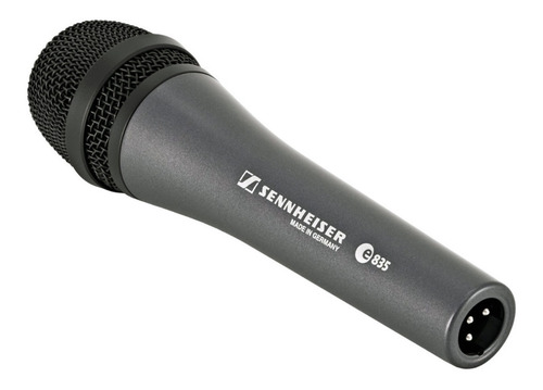 Micrófono Sennheiser E 835 dinámico cardioide negro