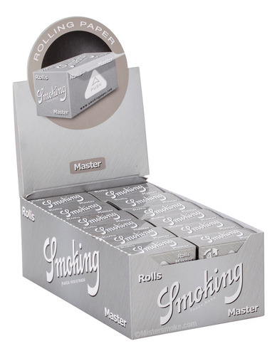 Imagen 2 de 3 de Caja De Rolling Paper Smokin Papel Para Liar 24ud