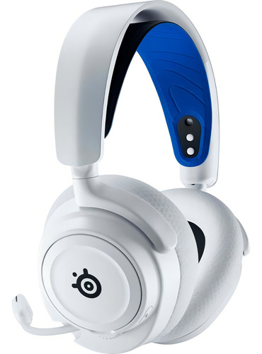 Headset Gamer Sem Fio Steelseries Arctis Nova 7p Branco Cor Branco/azul