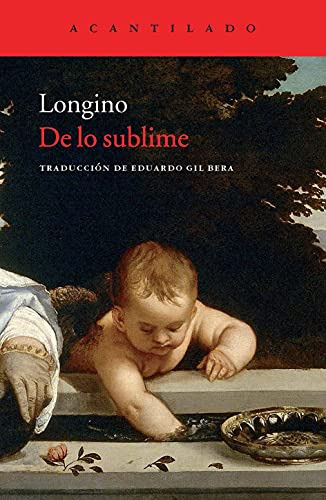 Libro De Lo Sublime De Longino Acantilado