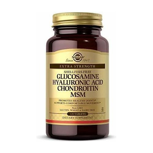 Solgar Glucosamina Acido Hialuronico Condroitina Msm 120 Tab