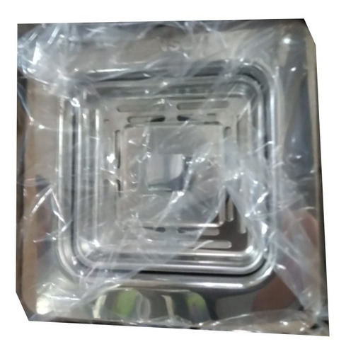 Bacha De Cocina Doble Quadra Q85ad Johnson Acero Inoxidable