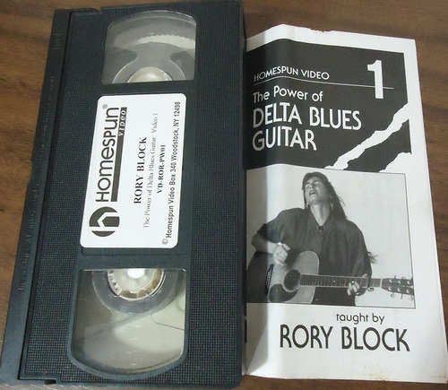 Imagem 4 de 7 de Rory Block Delta Blues Guitar Vhs Com Partitura Importado
