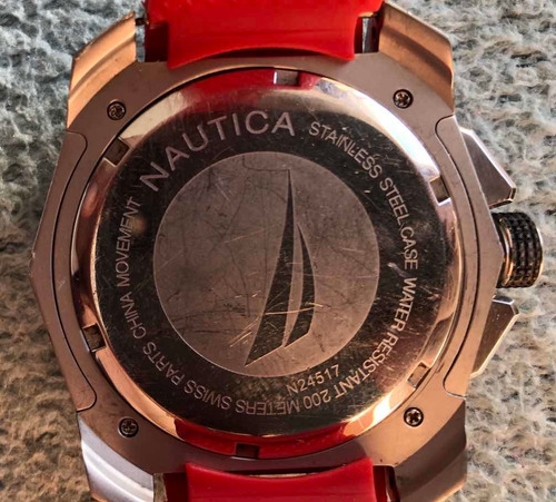 Relógio Nautica 200m N24517