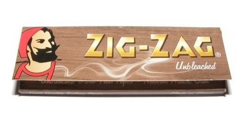 Combo De 5 Cajitas De Rolling Papers Cueros Zig Zag Virgin#7