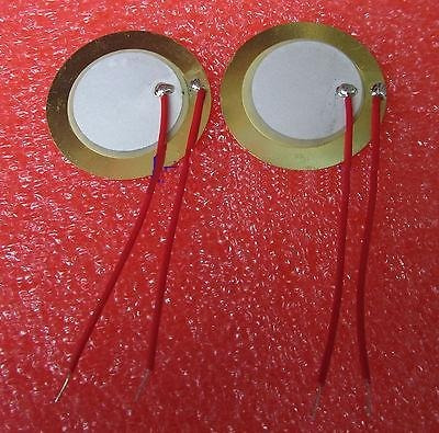 2 Sensores Piezoelectrico Para Bateria, Ring Telefonia 27mm