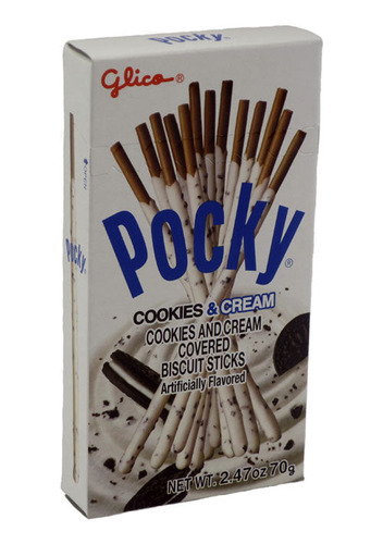 Galletas Glico Pocky Cookies And Cream 70g Galleta Chocolate