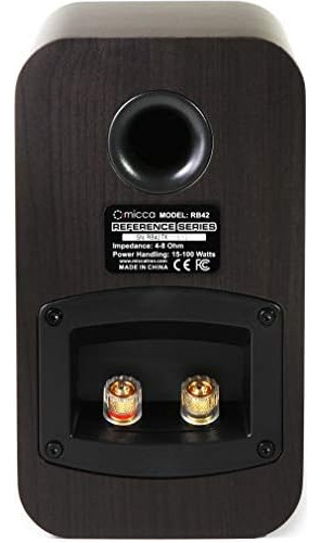 Altavoz De Estantería De Referencia Micca Rb42 Con Woofer De