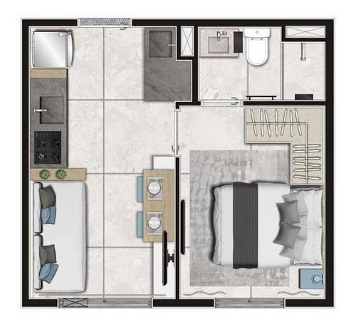 Imagem 29 de 29 de Compre Seu Apartamento Em Obras No Condomínio Plug Morumbi Com 35,23 M² | Paraíso Do Morumbi, São Paulo | Sp - Apo324523v