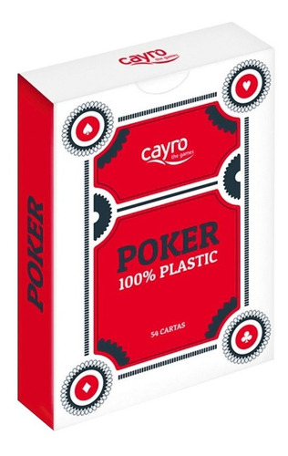 Cartas De Plástico Para Poker Cayro