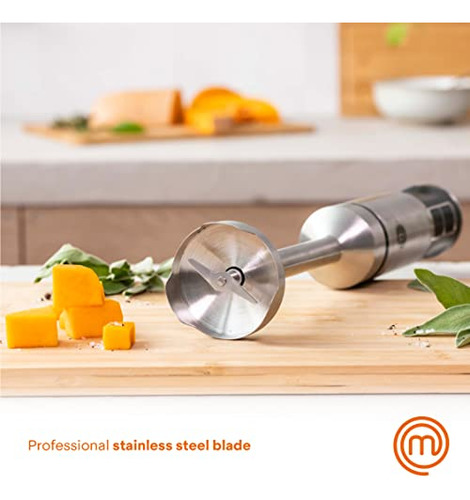 Batidora De Inmersión Masterchef Portátil Con Accesorios De