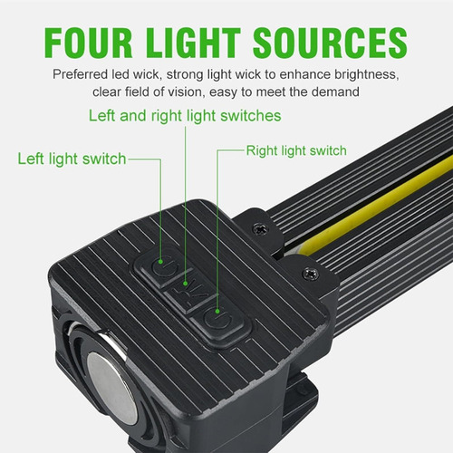 Wpd Gym Lamp For Posing,magnet Led Flashlight With Hanging