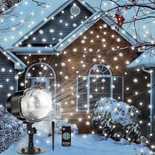 Luces De Nieve Led Ip65 Impermeables Mini Proyector De ...