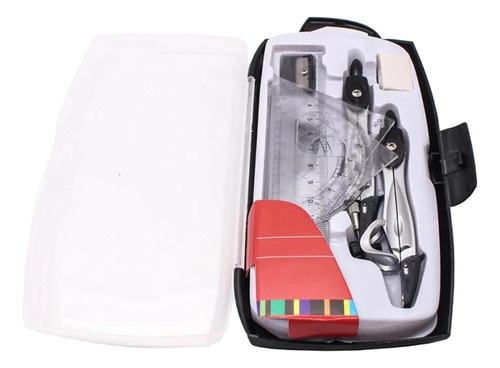 Matemáticas Geometría Kit Transportador Brújula