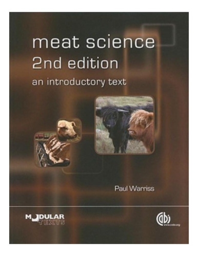 Livro: Meat Science: Um Texto Introdutório (série De Textos