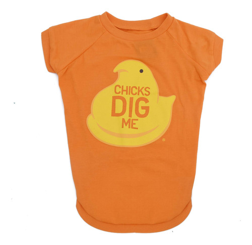 Peeps For Pets Chicks Dig Me - Camiseta Para Perro, Talla X.