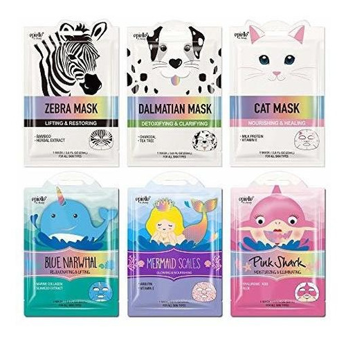 Epielle Character Sheet Masks | Animal Spa Mask | Dalmatian,