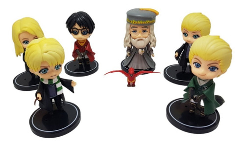 Set Figuras Harry Potter Dumbledore Slytherin Hogwarts