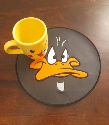Individuales Personajes Looney Tunes Cuero Sintetico