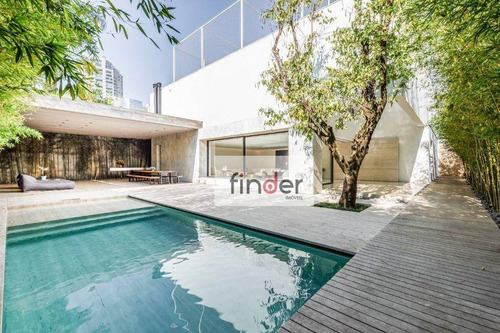 Imagem 1 de 30 de Projeto De Guilherme Torres, Casa Em Estilo Contemporâneo, Piscina, Área Gourmet, 5 Suítes. Excelente Localização No Jardim Paulista. R. Maestro Elias - Ca0944