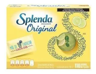 Sustituto De Azúcar Splenda Caja Con 110 Sobres