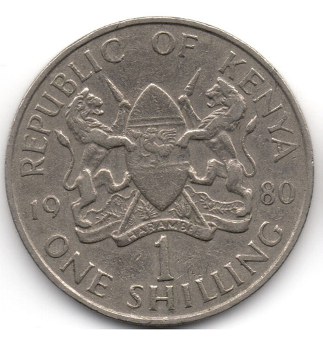 Kenia 1 Shilling 1980