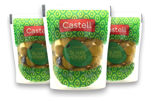 Aceituna Verde Castell 16x100gr Dp Mayorista