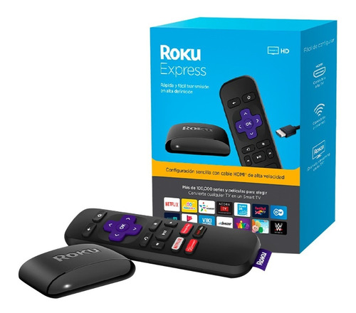 Roku 3930mx Streaming Player Control Y Cable Hdmi (Reacondicionado)