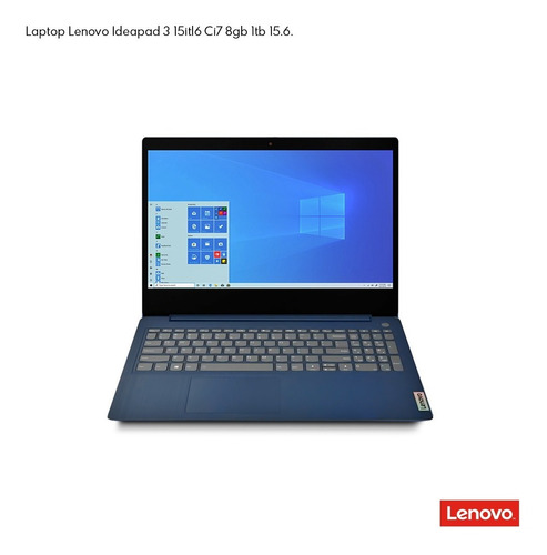 Laptop Lenovo Ideapad 3 15itl6 Intel Ci7 8gb 1tb 15.6