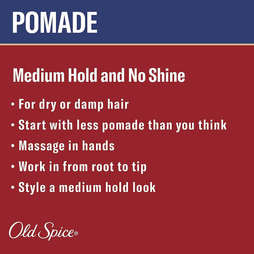 Pomada Para Peinar El Cabello Old Spice Para Hombres, 2.22 O