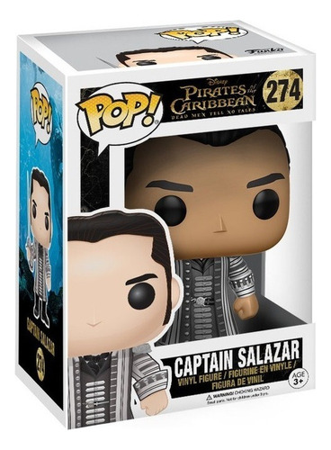 Funko Pop! Movies Pirates Of The Caribbean Cap.salazar#274