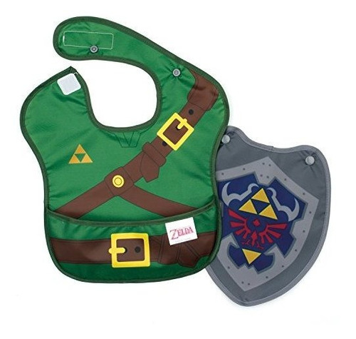 Bumkins Nintendo Superbib Con Cape Zelda 624 Meses