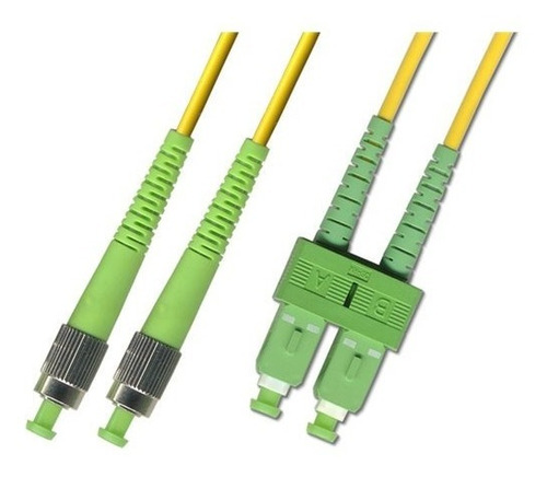 Patch Cord Duplex Fibra - Sc/apc - Fc/apc 2.0mm 2 Mts - Iu