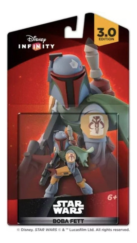 Figura Boba Fett Star Wars, Disney Infinity 3.0 Nuevo