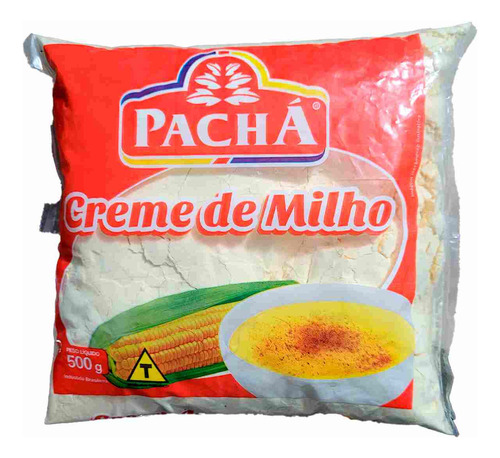 Creme De Milho Pacha 500g Ideal Para Sopas, Cuscuz, Molhos