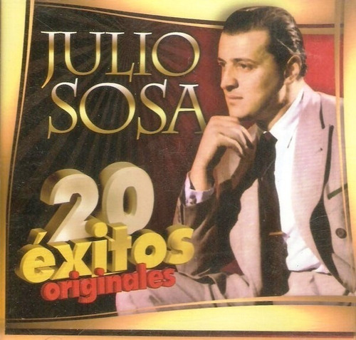 Julio Sosa  20 Éxitos Originales Cd Nuevo