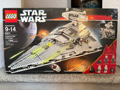 Lego Star Wars Imperial Star Destroyer 6211 1366