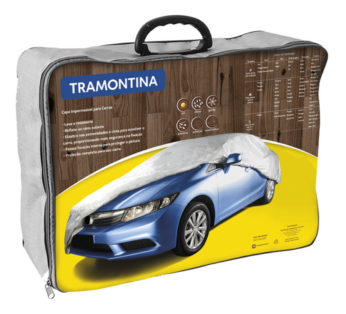 Capa Impermeável Para Carros Tamanho P Tramontina