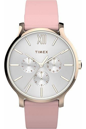 Reloj De Vestir Timex (modelo: Tw2t74300vq)